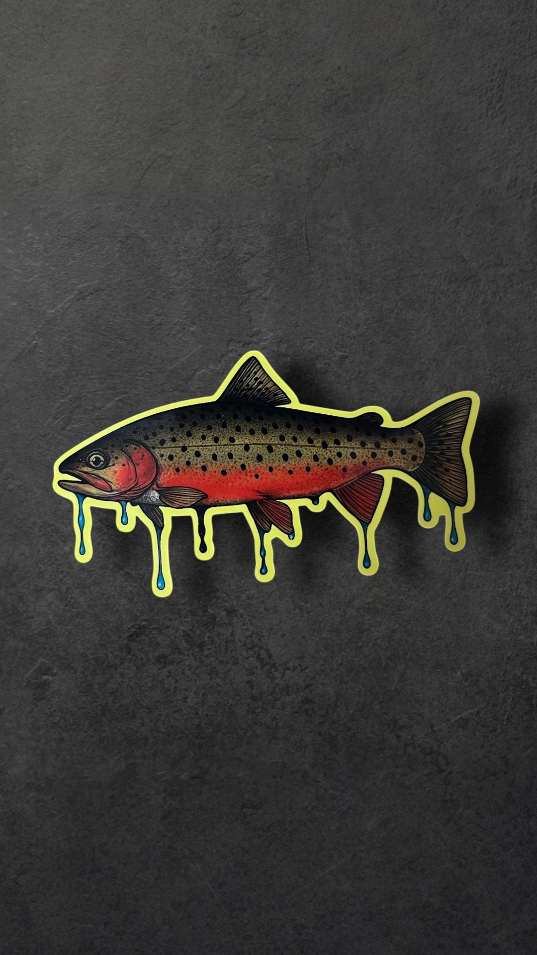 Drip Fishing Stickers