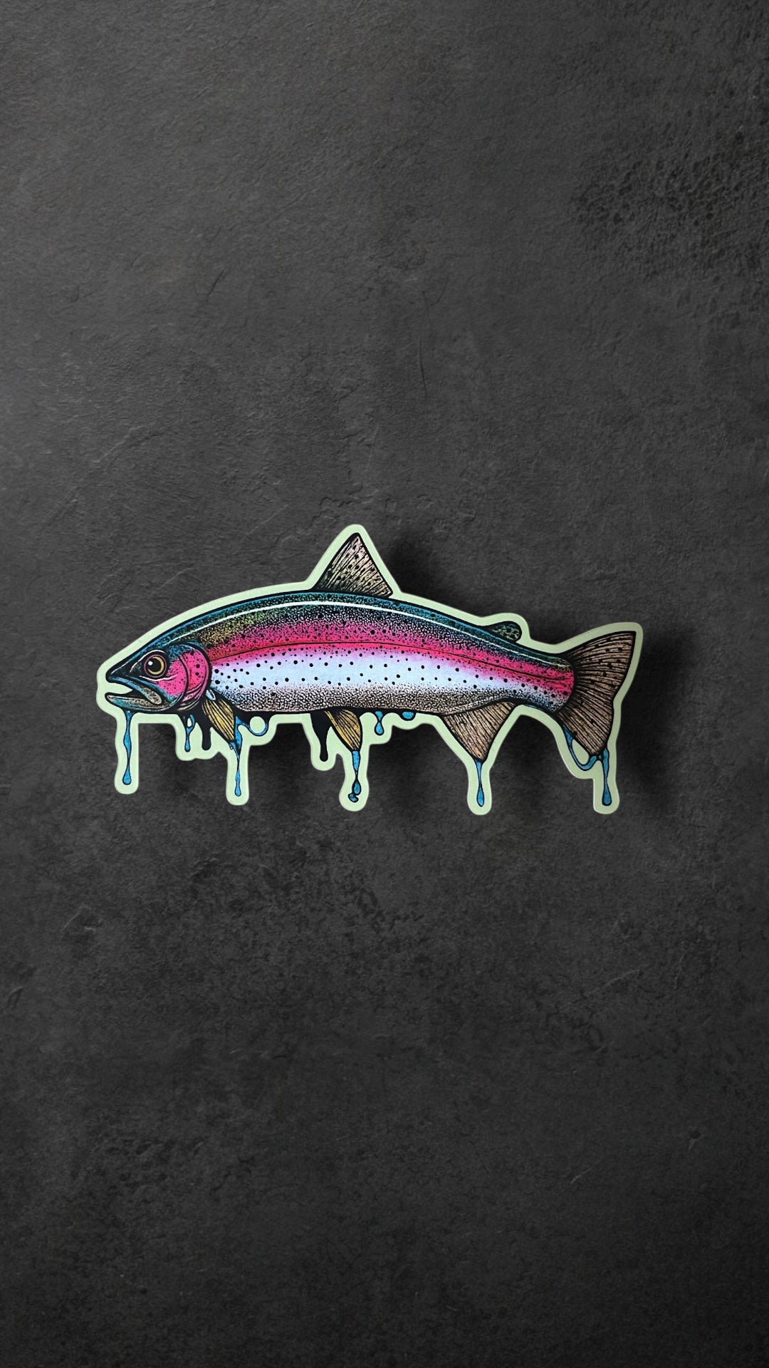 Drip Fishing Stickers
