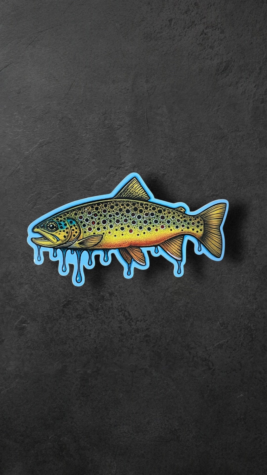 Drip Fishing Stickers