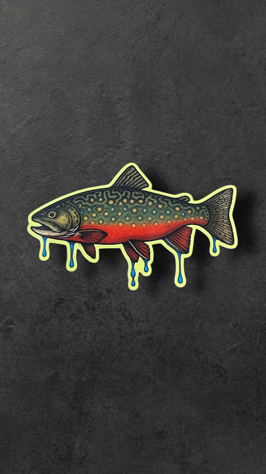 Drip Fishing Stickers