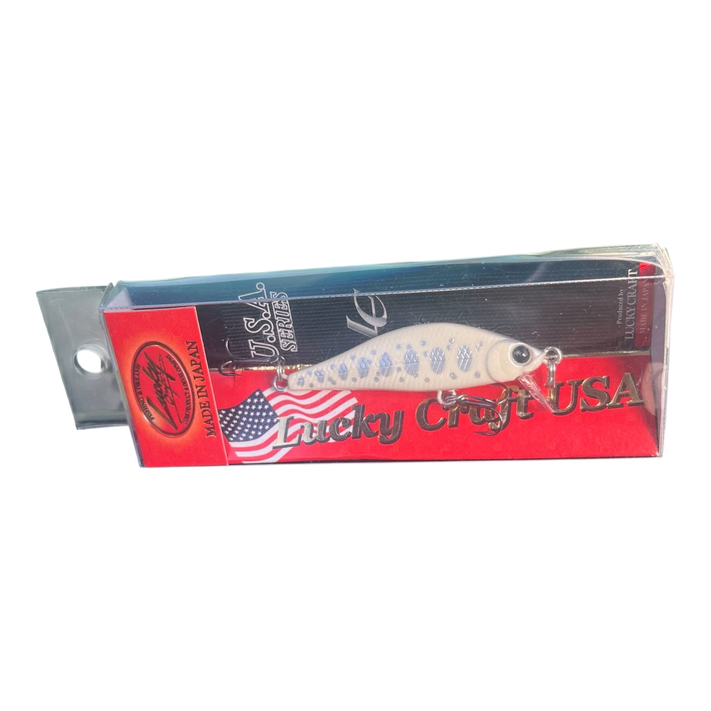 Lucky Craft Jerkbait Pointer 50s Bone Glow (stickers included)